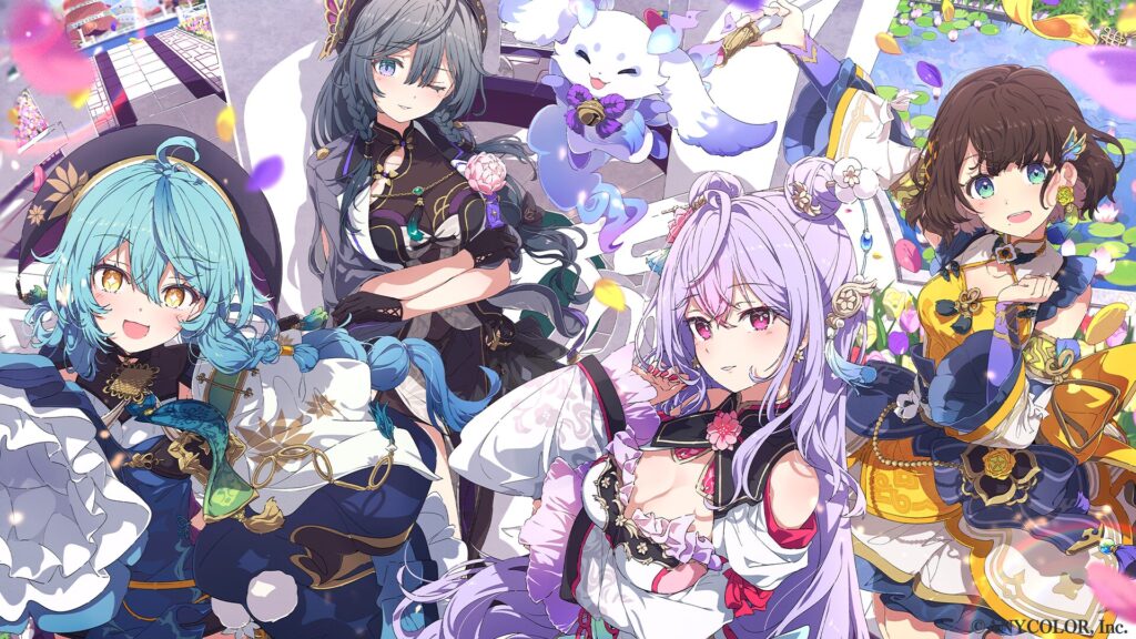 いずれ菖蒲か杜若（あやかき）ユニット紹介ビジュアル
