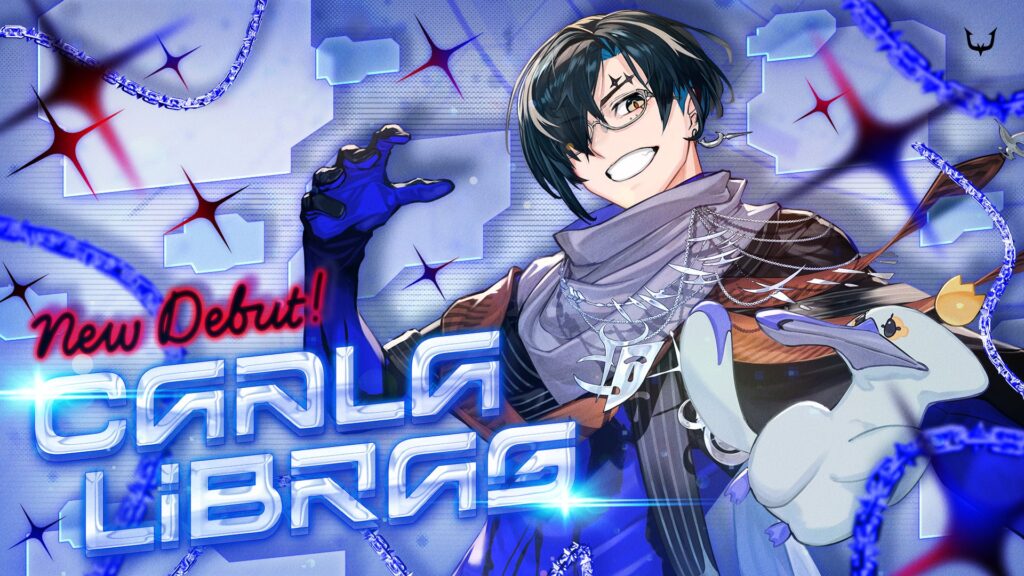REJECT所属VTuberカプラ・リブラスのデビュー発表画像